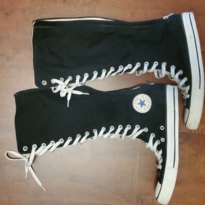 Knee high Converse All Star